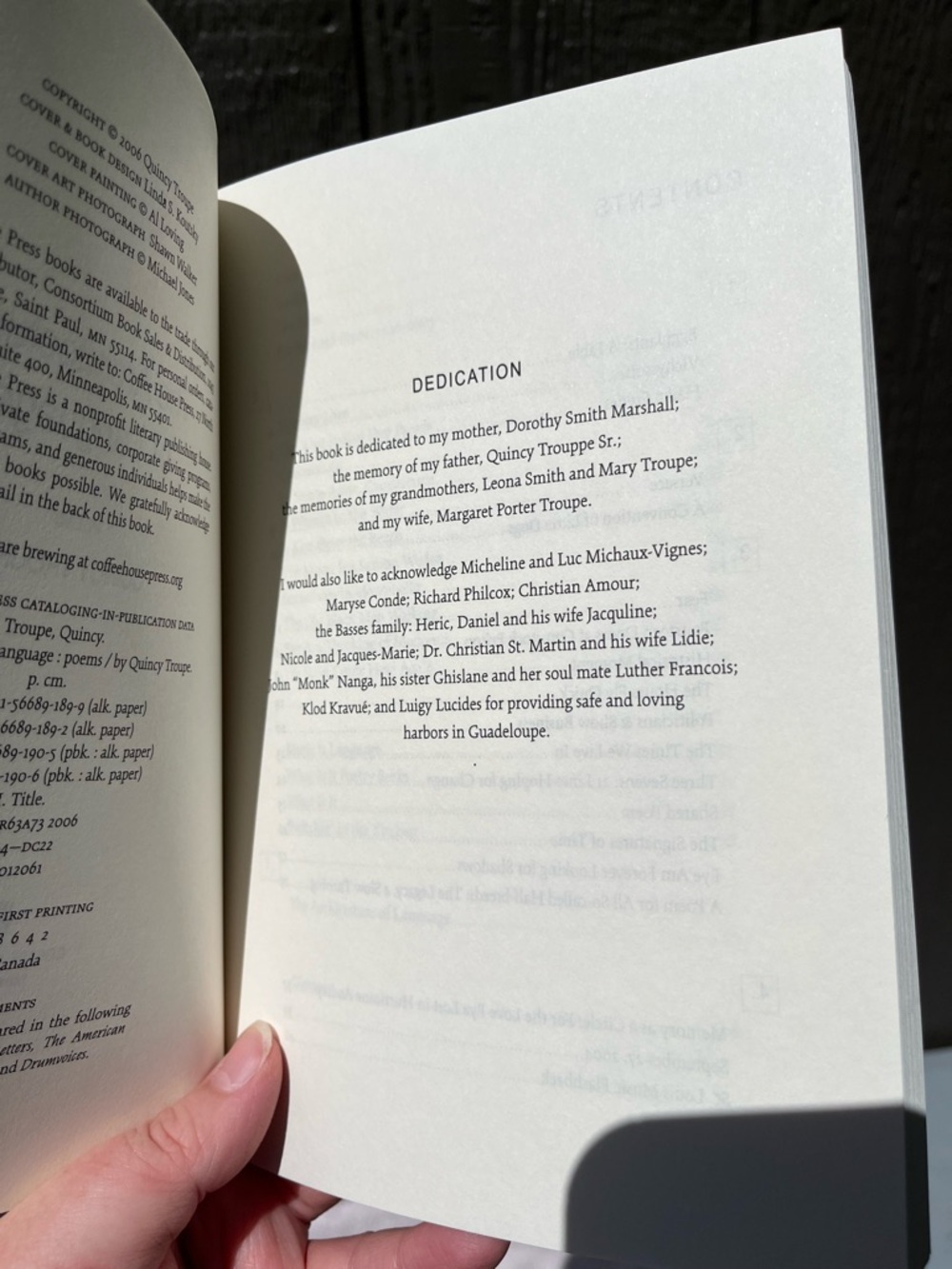 The Architecture of Language Poems by Quincy Troupe TPB 1st printing 1st edition - Picture 12 of 14